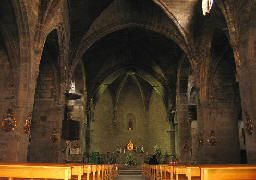 Interior de l'esgl�sia parroquial